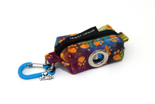 Load image into Gallery viewer, paw print poop bag holder carrier dispenser, dog walker gift, dog lover gift, dog owner gift, dog mom gift, dog waste bag holder
