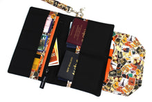 Load image into Gallery viewer, Family Passport Holder for Multiple Passports Travel Documents Boarding passes, Travel Wallet, Family Adventure Time Vacation Travel Gift