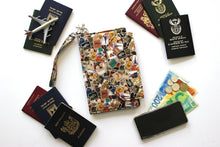 Load image into Gallery viewer, Family Passport Holder for Multiple Passports Travel Documents Boarding passes, Travel Wallet, Family Adventure Time Vacation Travel Gift