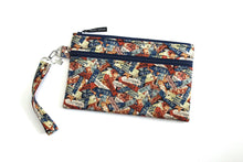 Load image into Gallery viewer, family passport wallet for 2 4 6 8 10 12 passports and boarding passes, travel document holder, travel pouch passport holder, fabric vegan