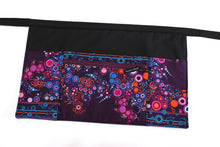 Load image into Gallery viewer, teacher apron with pockets, waitress apron with 6 pockets, half apron for women with zipper pocket, vendor apron with zipper cash pocket