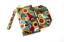 Load image into Gallery viewer, Family passport holder for 2 4 6 8 passports, large travel wallet for multiple passports, passport wallet, travel documents holder vegan