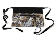 Load image into Gallery viewer, teacher apron with pockets - vendor apron with zipper pocket - waitress apron - utility apron - server apron - half apron - money apron