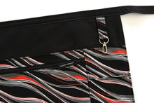 Load image into Gallery viewer, teacher apron with pockets - server apron with zipper pocket - waitress apron - utility apron - pocket apron - half apron - money apron