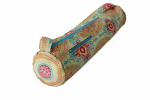 Load image into Gallery viewer, Handmade Yoga mat bag with zipper, mandala yoga mat carrier, yoga mat holder for women, yoga tote, gift for yoga lover, yoga gift for mom