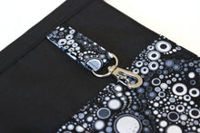 Load image into Gallery viewer, Black apron with pockets - Teacher Apron - Server apron - Vendor apron - farmers market apron - craft fair apron - utility apron half apron