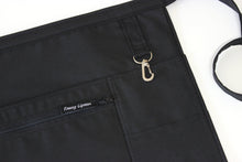 Load image into Gallery viewer, teacher apron with pockets, preschool classroom apron, back to school teacher appreciation gift, craft apron zipper pocket utility apron