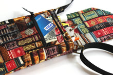 Load image into Gallery viewer, small crossbody bag, book lover gifts for women bibliophile, cell phone purse for librarian gift, phone bag gift for reader, bookish gifts