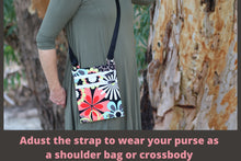 Load image into Gallery viewer, small crossbody bag for women and teenage girls, cross body grab n go bag for small essentials, double zipper crossover purse teen girl gift