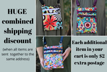 Load image into Gallery viewer, small crossbody bag for women and teenage girls, cross body grab n go bag for small essentials, double zipper crossover purse teen girl gift