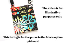Load image into Gallery viewer, small crossbody bag for women and teenage girls, cross body grab n go bag for small essentials, double zipper crossover purse teen girl gift