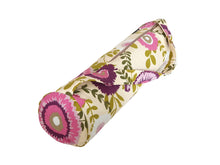Load image into Gallery viewer, Handmade Yoga mat bag with zipper, floral yoga mat carrier, womens yoga mat holder with zipper pocket, yoga bag, yoga gifts for yoga lover