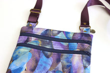 Load image into Gallery viewer, small crossbody bag for teen tween girls, fabric cross body zipper cell phone purse for women, gift for teenage girls, granddaughter gift