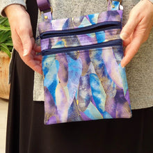 Load image into Gallery viewer, small crossbody bag for teen tween girls, fabric cross body zipper cell phone purse for women, gift for teenage girls, granddaughter gift