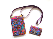 Load image into Gallery viewer, Womens minimalist small wallet for dog lover, dog fabric slim wallet for women, teen wallet, pocket wallet, business card credit card holder