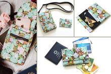Load image into Gallery viewer, Succulent fabric small minimalist wallet - gift for gardener woman