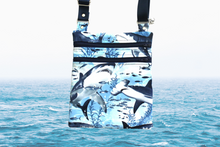 Load image into Gallery viewer, Shark print small crossbody bag for women and teenage or tween girls