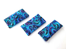 Load image into Gallery viewer, Quilted soft fabric glasses case - slim or double glasses case
