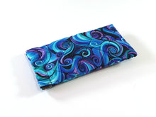 Load image into Gallery viewer, Quilted soft fabric glasses case - slim or double glasses case
