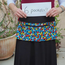 Load and play video in Gallery viewer, Chemical elements teacher apron with pockets - chemistry science STEM
