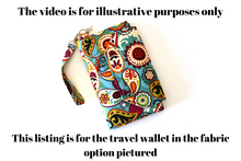 Load image into Gallery viewer, Family passport holder and travel document wallet for 1 - 8 passports
