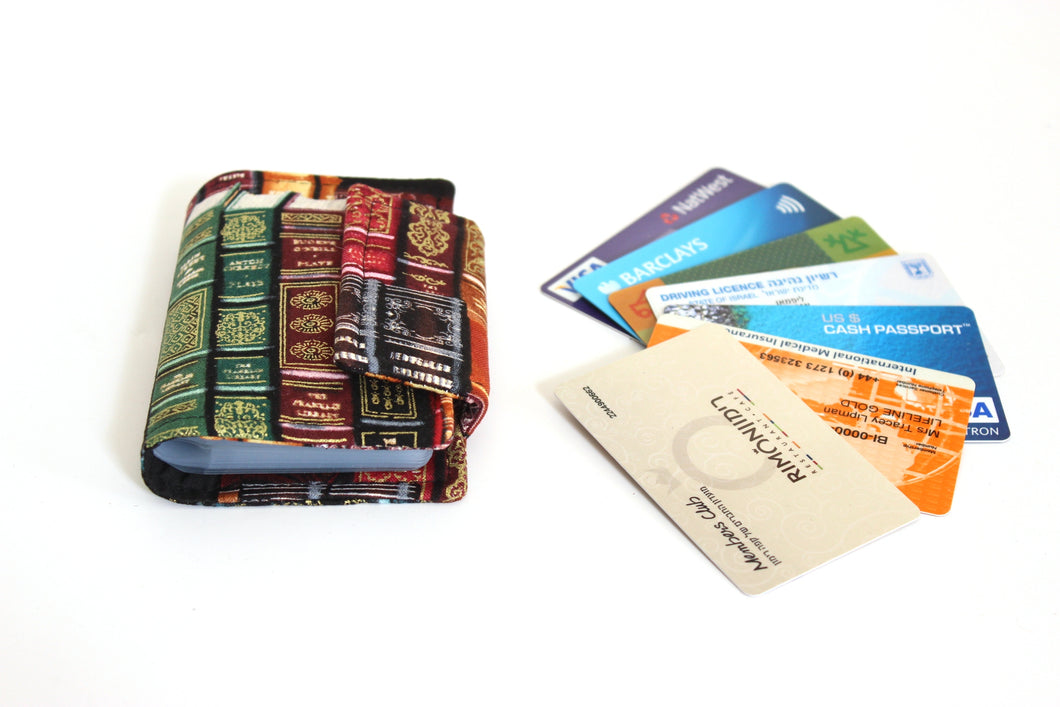 Bookish loyalty and credit card holder wallet for book lover reader