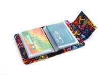 Load image into Gallery viewer, Cat lover fabric loyalty and credit card holder wallet for women
