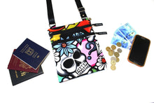 Load image into Gallery viewer, colorful skull purse, small crossbody bag for women, phone bag, sling bag, cross over purse for teen girl gifts, fashion bag, crossover
