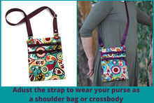 Load image into Gallery viewer, Crossbody phone bag for women and girls - pockets for everyday carry - Tracey Lipman
